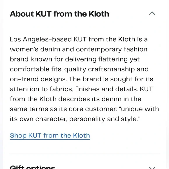 Kut firm the Kloth Nikki mid rise ankle flare jean with raw edge - Picture 5 of 11